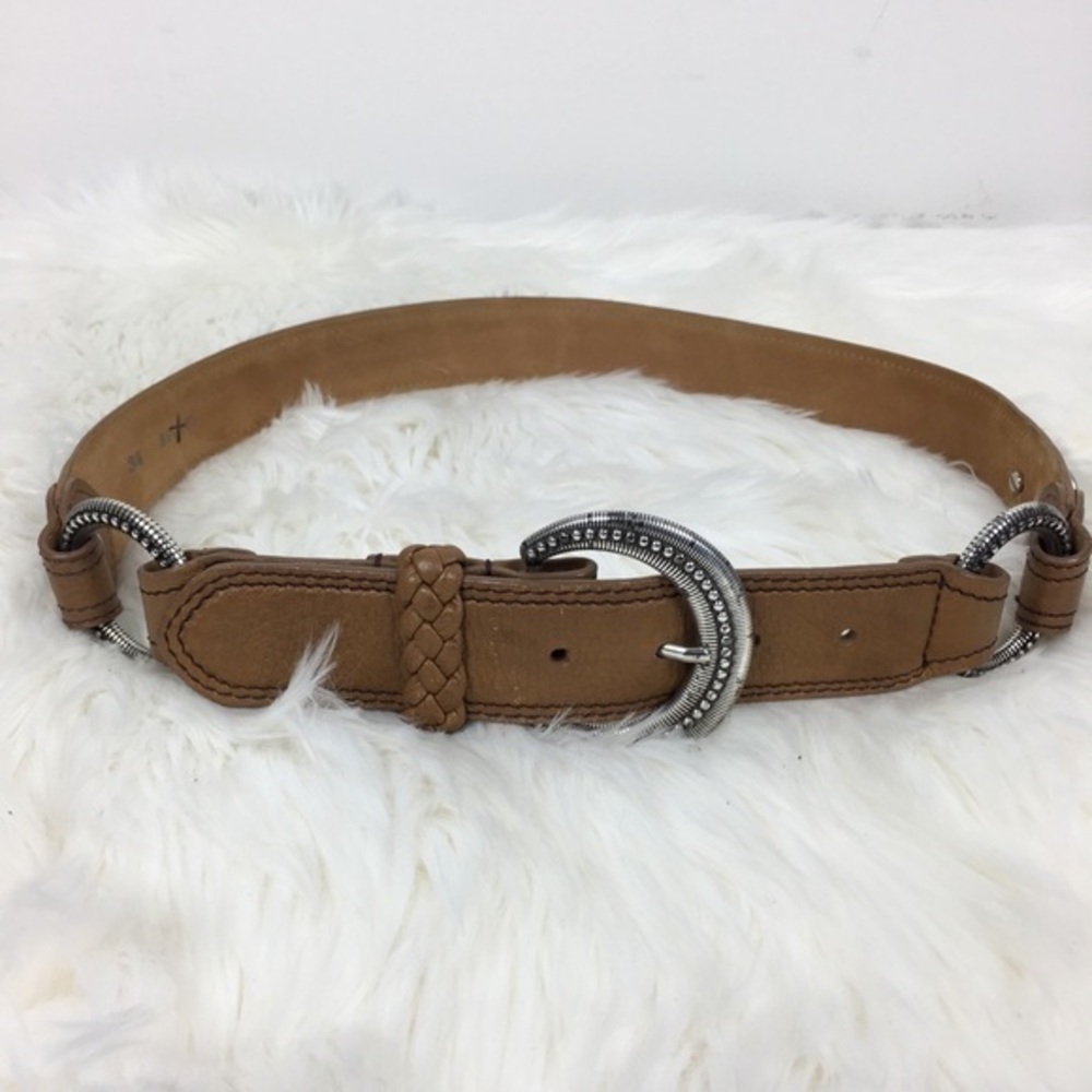 Brighton Leather trimmed Belt Size 34
